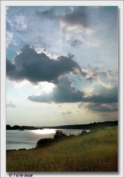 photo "Down by the riverside. Oka-river" tags: landscape, clouds, summer