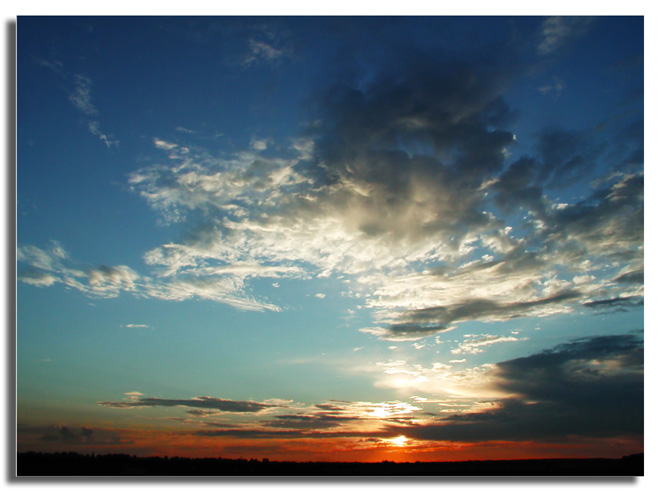 photo "Sunset-3" tags: landscape, sunset