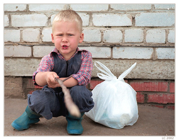 photo "Junior fighter" tags: portrait, children