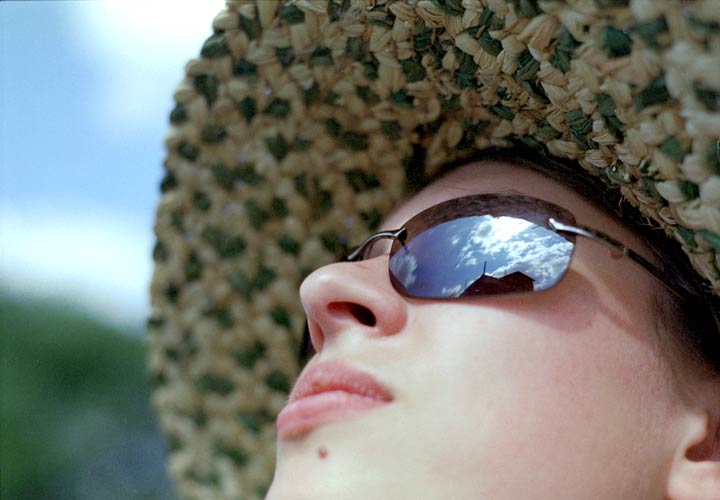 photo "The Skies" tags: abstract, portrait, woman