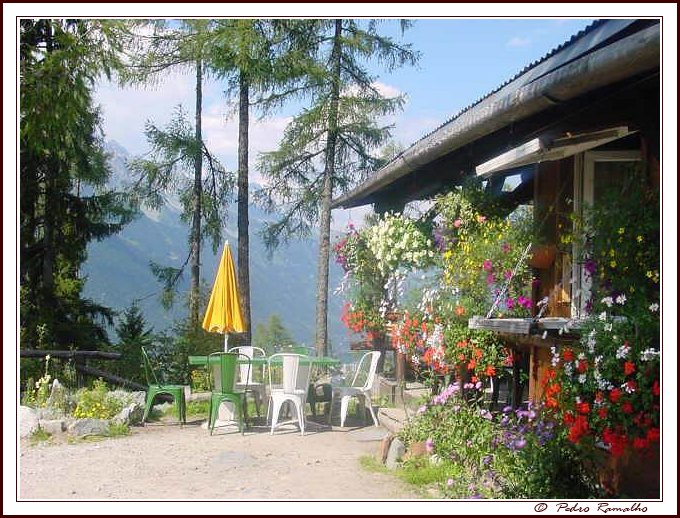 photo "Mountain Cafe" tags: landscape, forest, mountains
