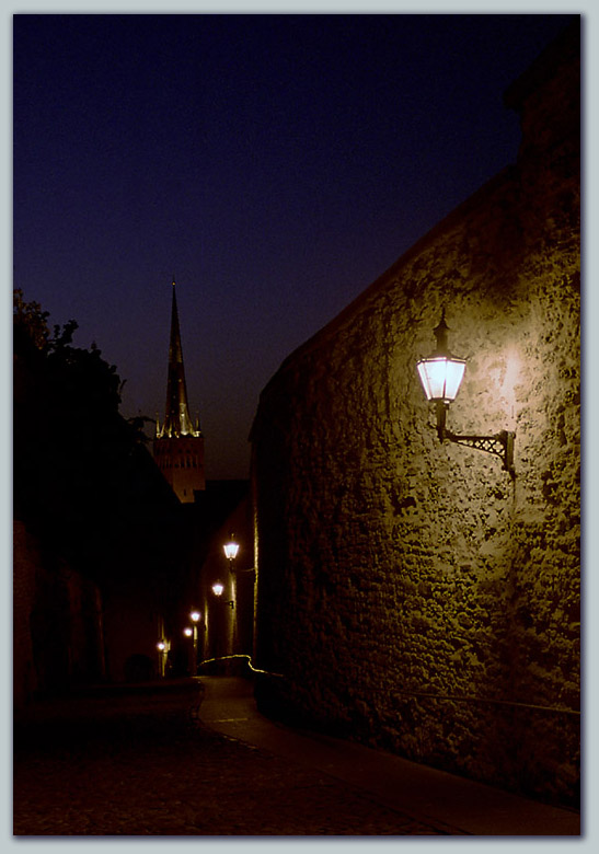 photo ""Frontier" street" tags: travel, landscape, Europe, night