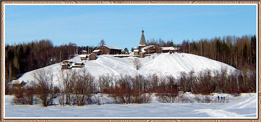 фото "Вот моя деревня..." метки: пейзаж, зима