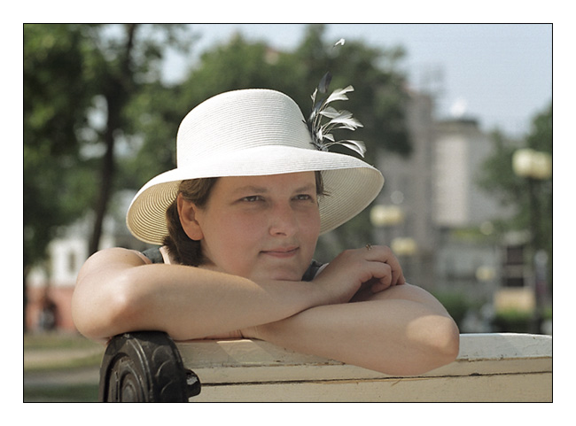 photo "Straw hat" tags: portrait, woman