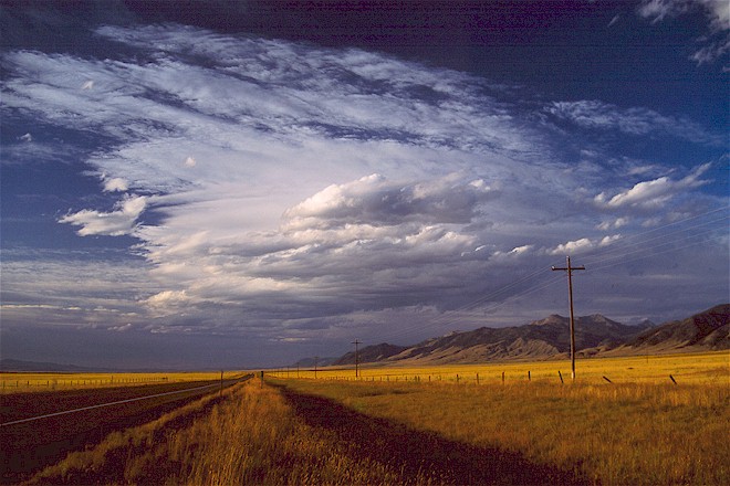 photo "Milepost 25" tags: landscape, travel, North America, clouds
