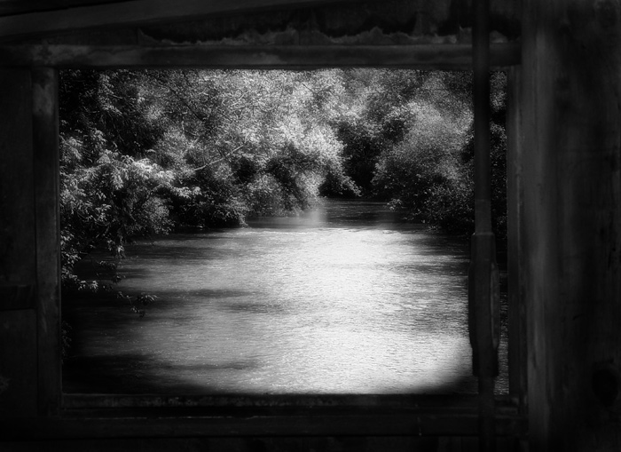 photo "River in a frame" tags: genre, montage, 