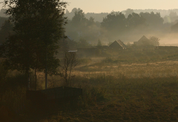 photo "Village" tags: landscape, winter