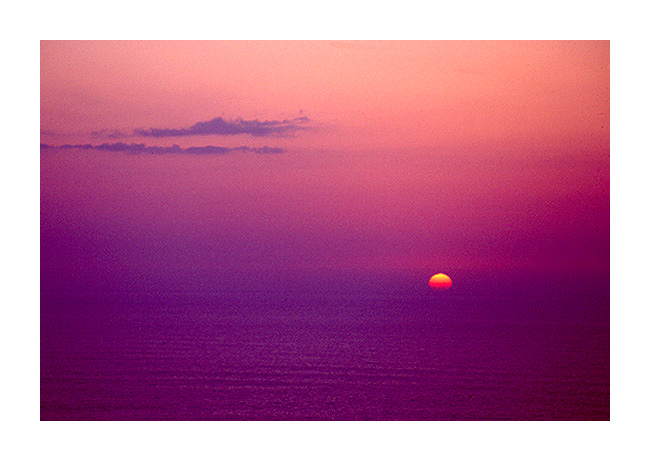 photo "Sun diving..." tags: landscape, sunset