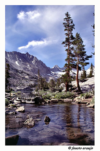 photo "Blue Lake outlet" tags: landscape, mountains, summer
