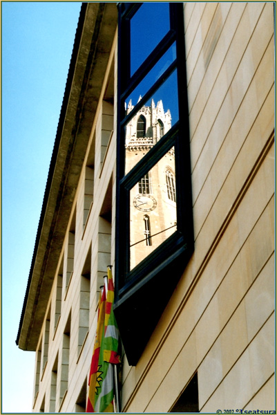 photo "New Old" tags: abstract, architecture, landscape, 