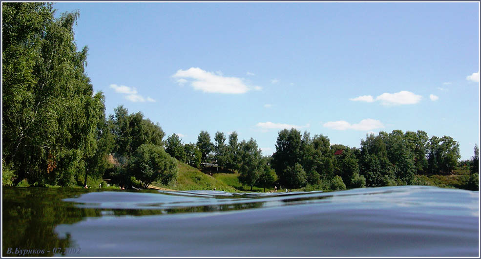 photo "On The Pirogovskoe water basin in Moscow suburbs -" tags: landscape, summer, water