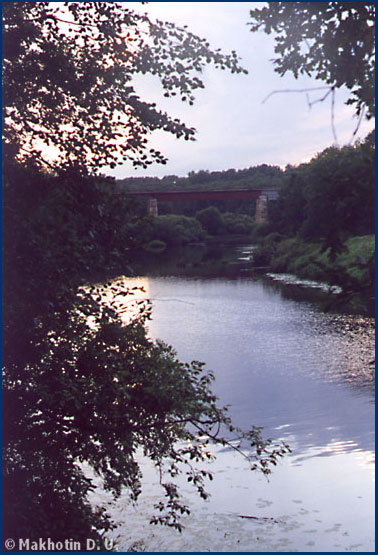 photo "Evening on a river" tags: landscape, sunset, water