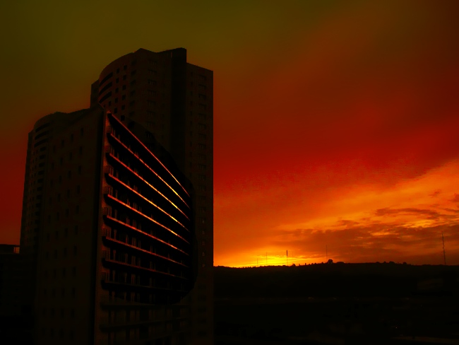 photo "a new day" tags: architecture, landscape, 