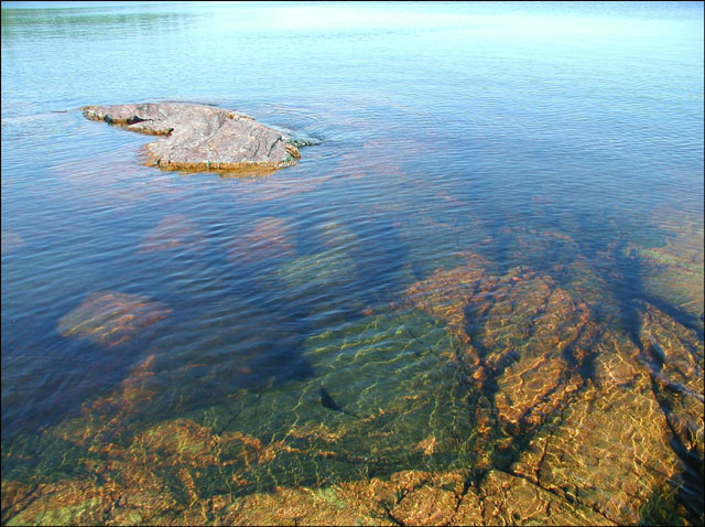 фото "Water. NW Ladoga lake-3" метки: пейзаж, вода