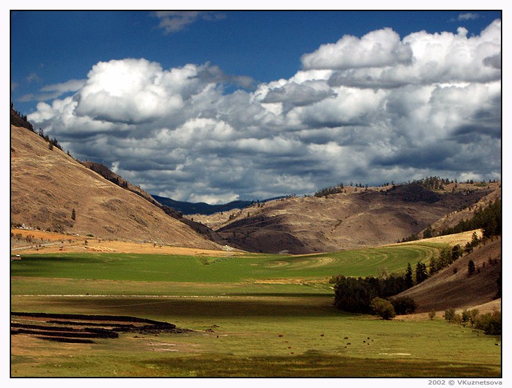 photo "Okanagan Valley" tags: landscape, clouds, mountains