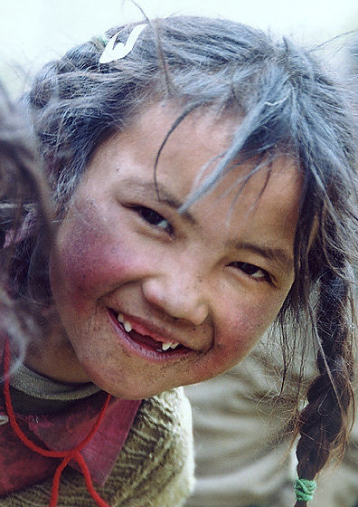 photo "Girl from Tibet" tags: portrait, travel, Asia, children