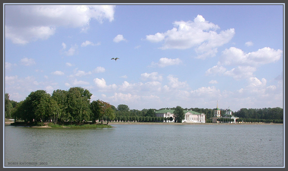 photo "Manor "Kuskovo"" tags: landscape, clouds, summer