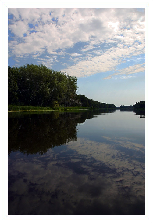 photo "The Volga channels" tags: landscape, water