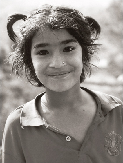 photo "Nepalian imp" tags: portrait, travel, Asia, children