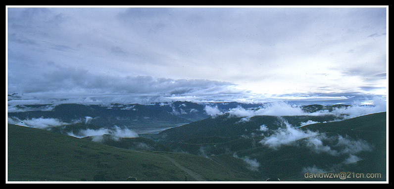 photo "Daybreak 2" tags: landscape, clouds, mountains