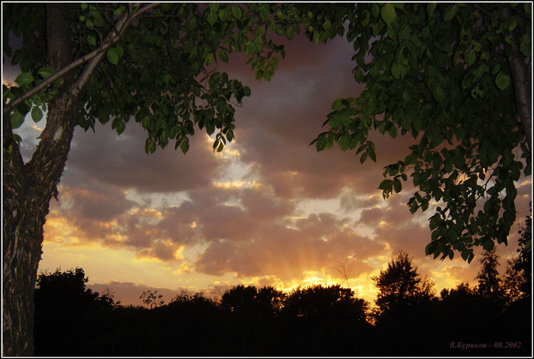 фото "Прощальный привет уходящего дня..." метки: пейзаж, закат, лето