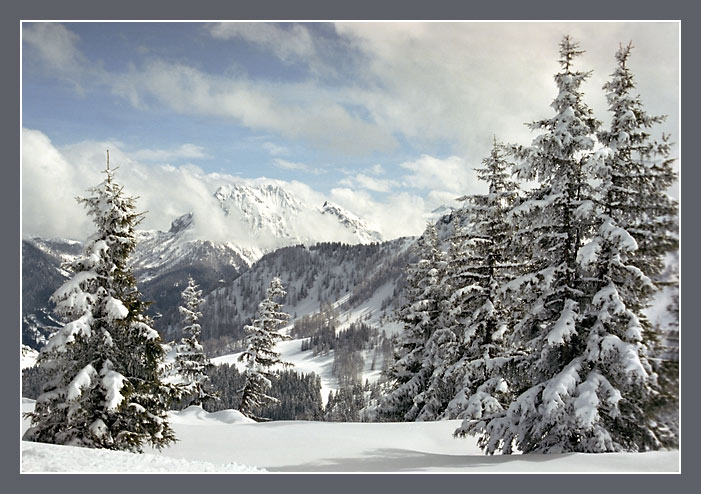 photo "Alpian sketches" tags: landscape, mountains, winter