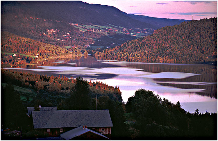 photo "evening on the lake" tags: landscape, water