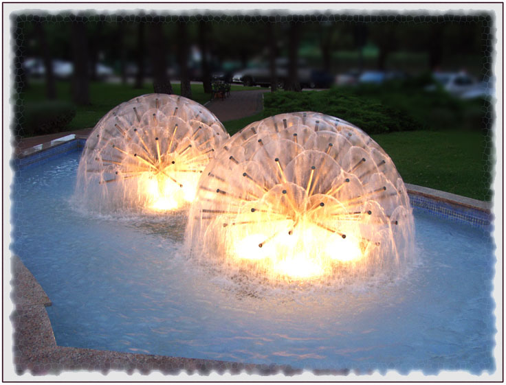 photo "Fountain at night" tags: landscape, 