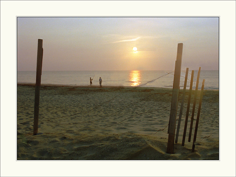 photo "Fishermans" tags: landscape, sunset