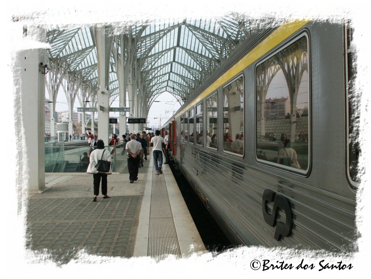 photo "Oriente station arrival - Lisboa" tags: architecture, landscape, 