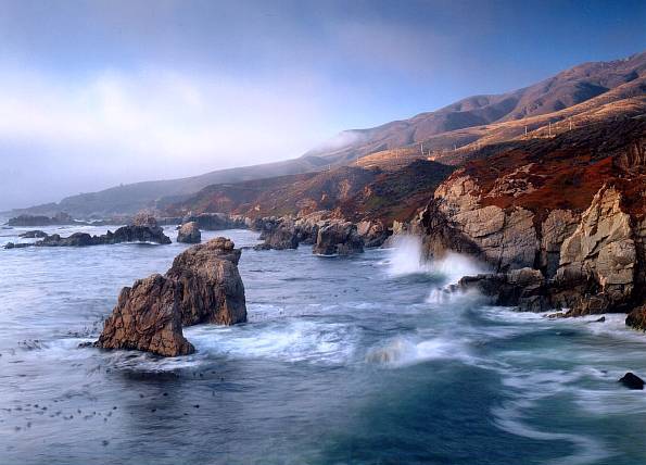 фото "Big Sur, California" метки: пейзаж, вода, горы