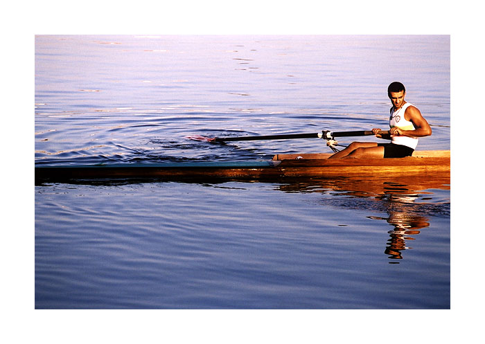 photo "Rowing Man" tags: sport, 