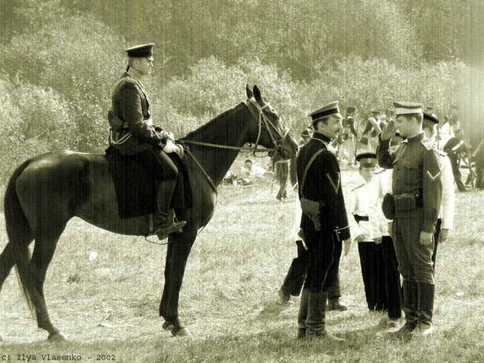 photo "Borodino-2002. Deja-vu" tags: reporting, genre, 