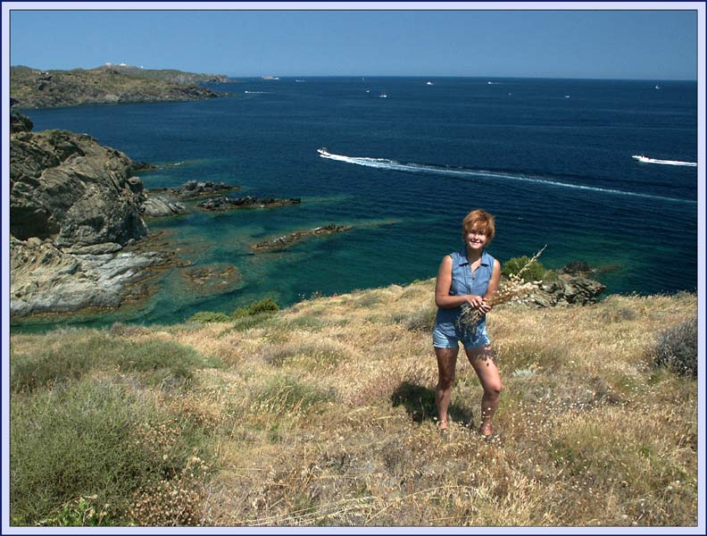 фото "Девушка в синем" метки: пейзаж, путешествия, Европа, вода