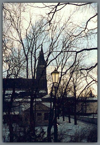 photo "Vyshegrad" tags: architecture, landscape, winter