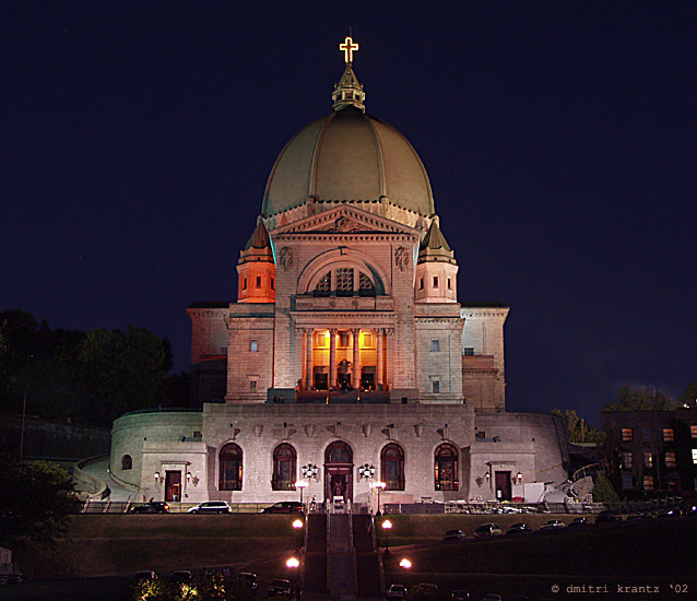 photo "Montreal. St Joseph`s Oratory." tags: architecture, landscape, night