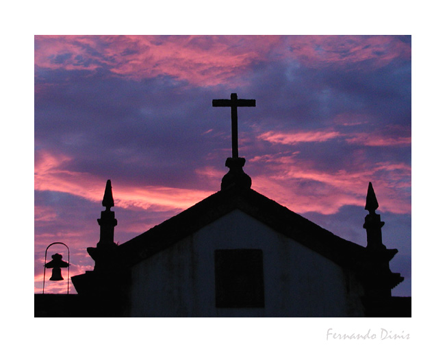 photo "Old chapel" tags: architecture, landscape, sunset