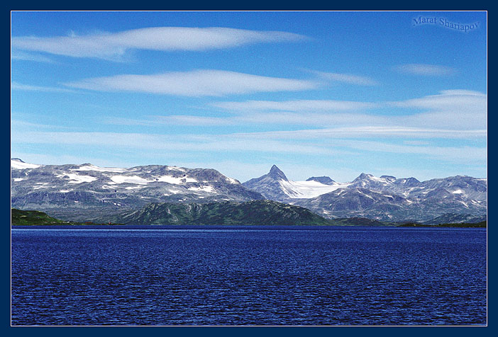 фото "blue in troll land (tyin, norge)" метки: пейзаж, вода, горы