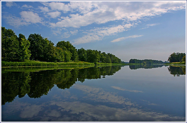 photo "The Volga reflections" tags: landscape, summer