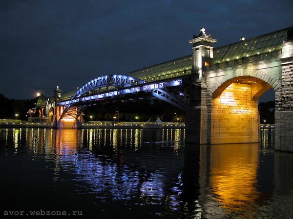 фото "Пешеходный мост" метки: архитектура, пейзаж, вода