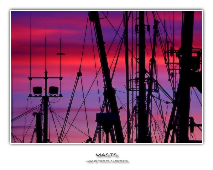 фото "Мачты" метки: абстракция, фотомонтаж, 
