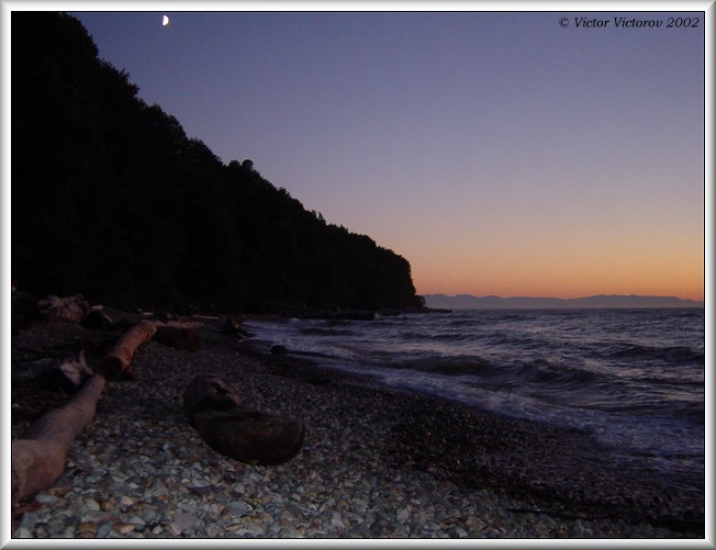 photo "Wreck Beach" tags: landscape, travel, North America, sunset