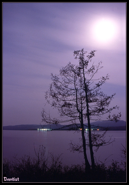 photo "Full moon" tags: landscape, autumn, night