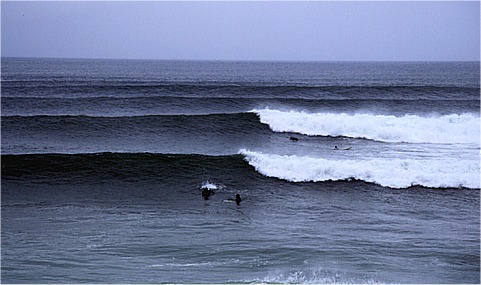 photo "A nice portuguese line-up" tags: landscape, water