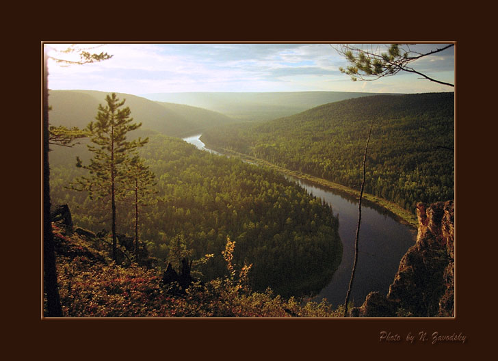 photo "Landscapes of Yakutia. Peleduy river. Canyon Glubo" tags: landscape, travel, Asia, summer