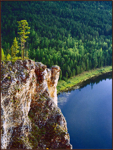 фото "Пейзажи Якутии. Урочище Глубокий, р. Пеледуй.2" метки: пейзаж, путешествия, Азия, лето