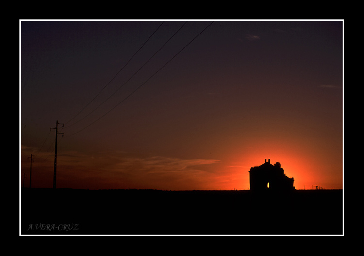 photo "Day Down at the Old Hermitage" tags: landscape, sunset