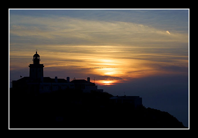 photo "the lighthouse" tags: architecture, landscape, sunset