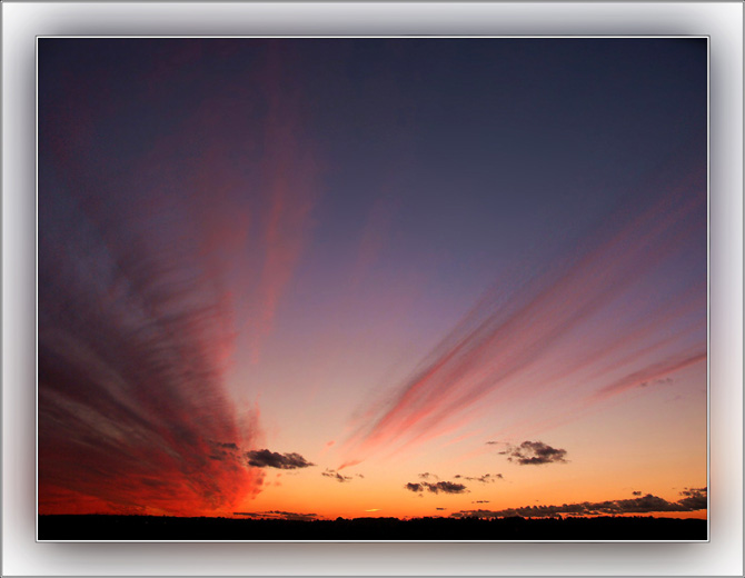 photo "Comet" tags: landscape, sunset