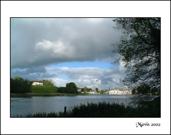 фото "Evening by Loch Erne" метки: пейзаж, весна, облака